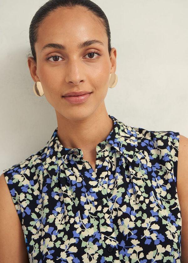 Hobbs Ariela Top Navy Multi