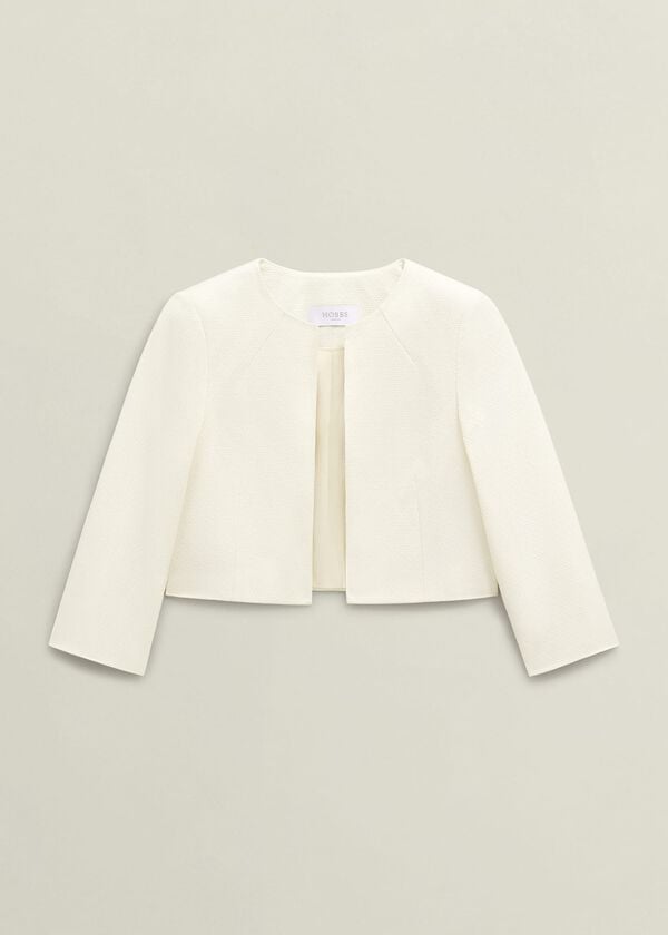 Hobbs Arizona Textured Jacket Buttercream