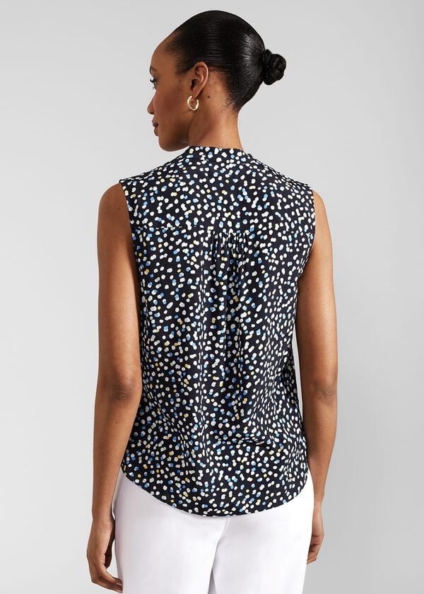 Hobbs Armelle Top Navy Multi