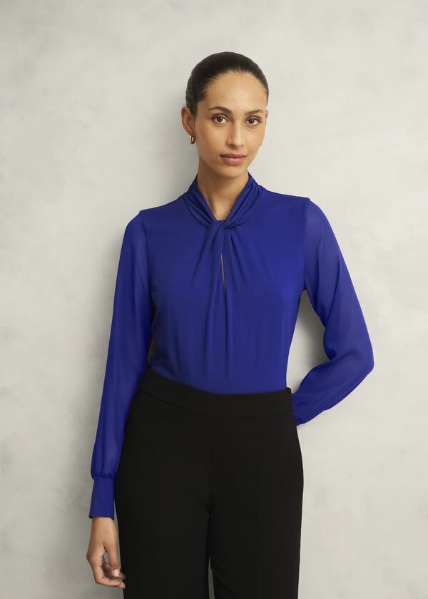 hobbs Ashley Top Cobalt Blue
