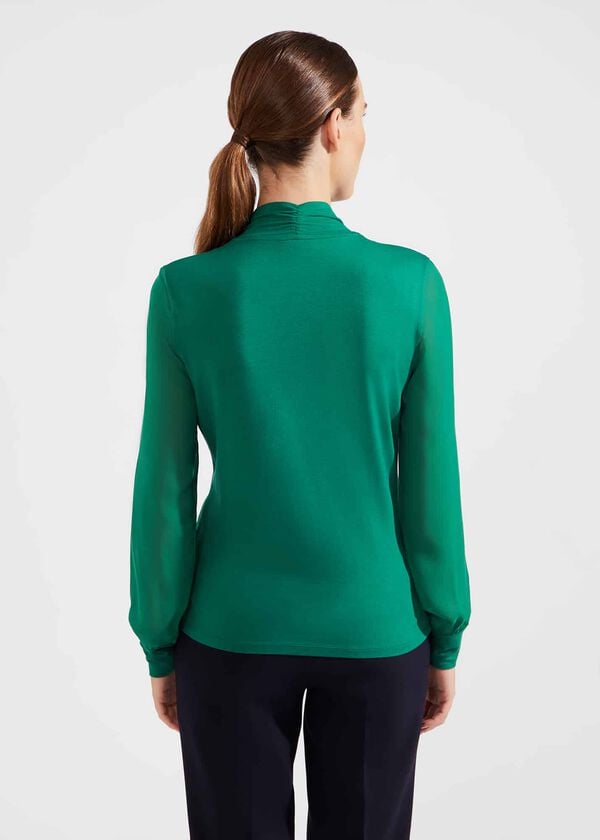 Hobbs Ashley Top Shamrock Green