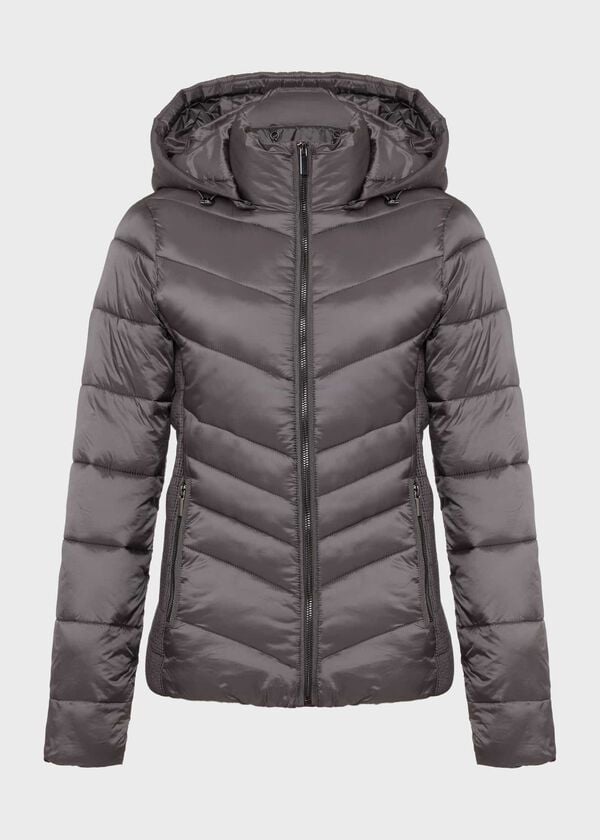 Hobbs Ashlyn Puffer Dark Charcoal