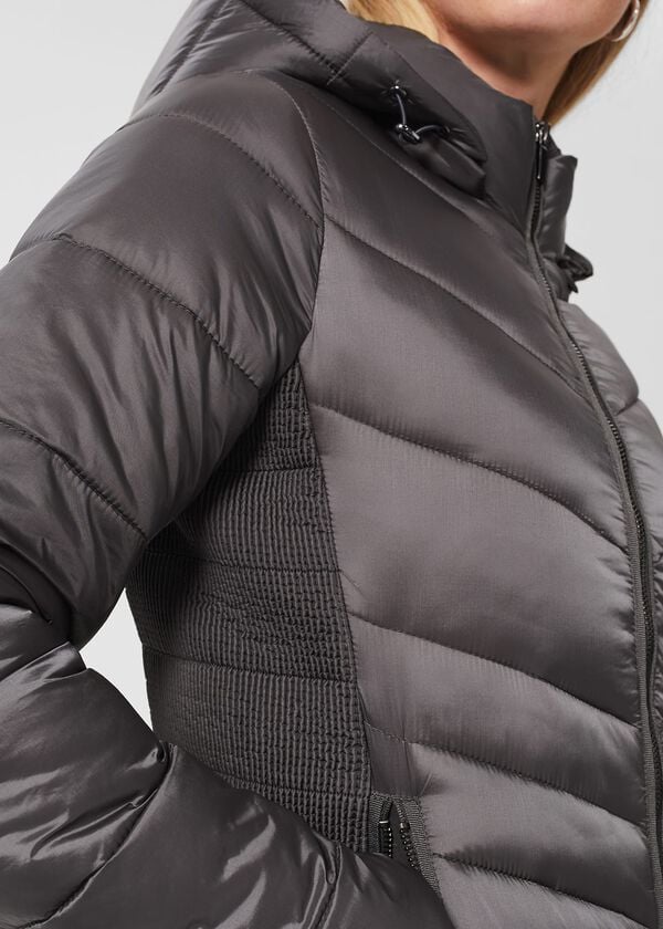 Hobbs Ashlyn Puffer Dark Charcoal