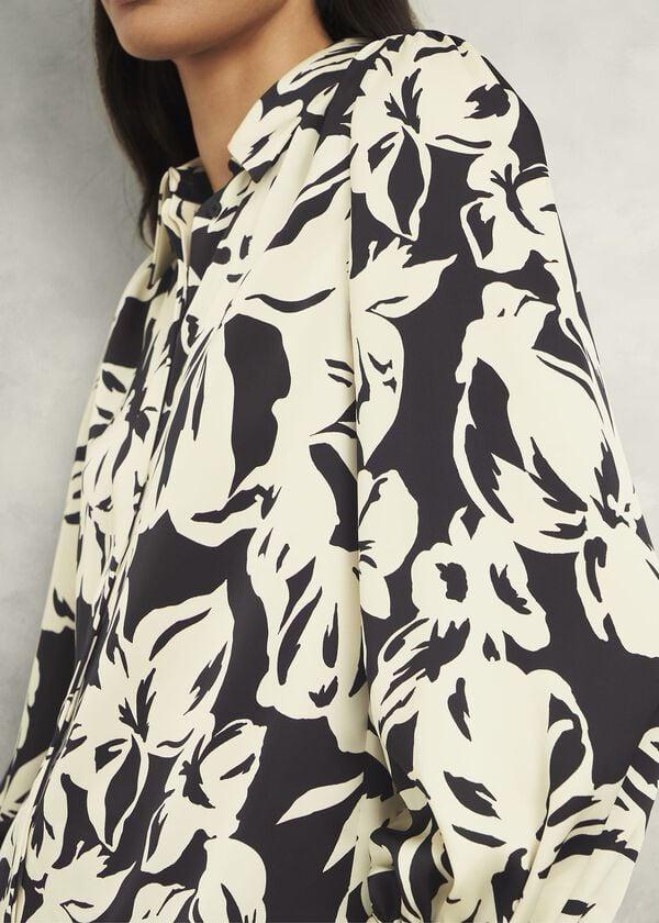 Hobbs Askham Shirt Black Cream