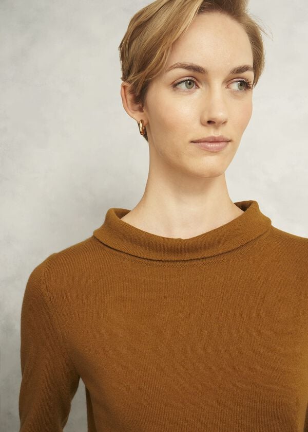 Hobbs Audrey Jumper Rust Orange