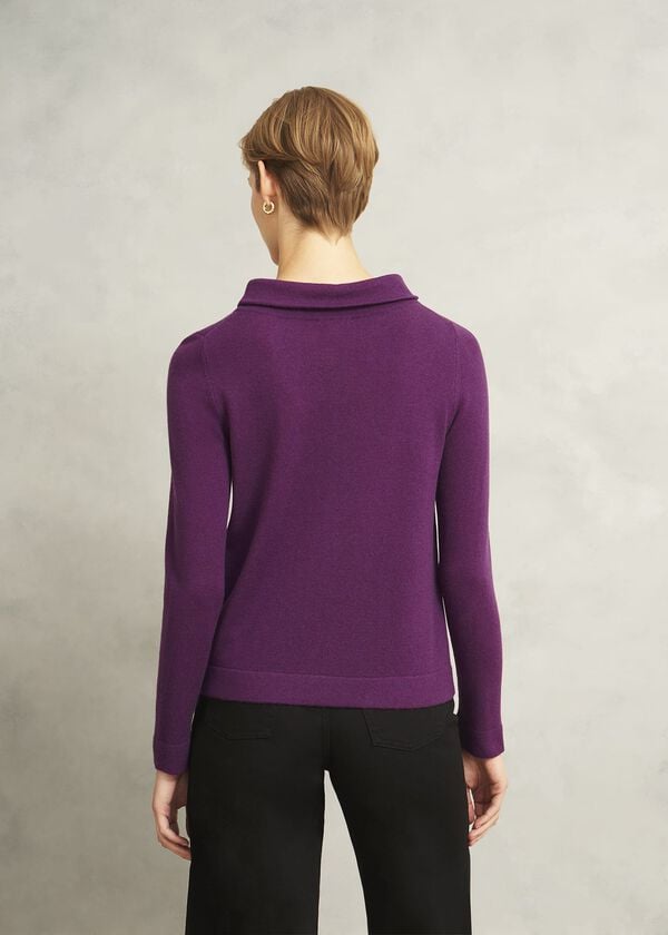 Hobbs Audrey Jumper Vibrant Purple