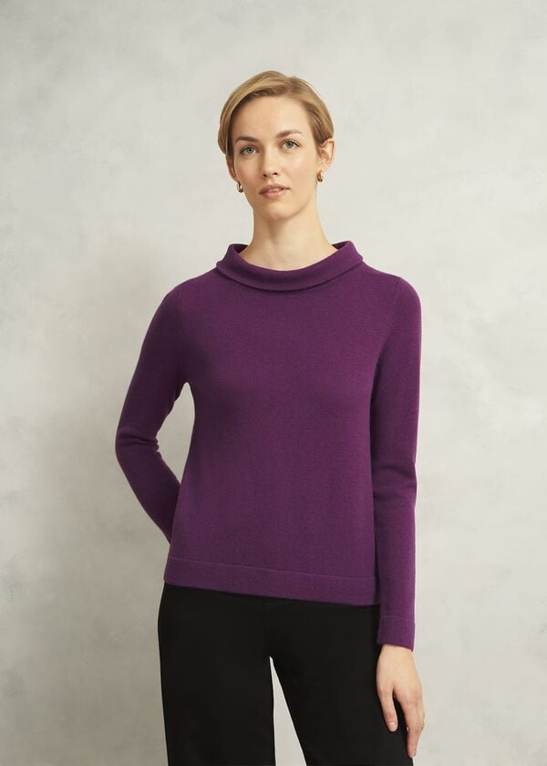 hobbs Audrey Jumper Vibrant Purple