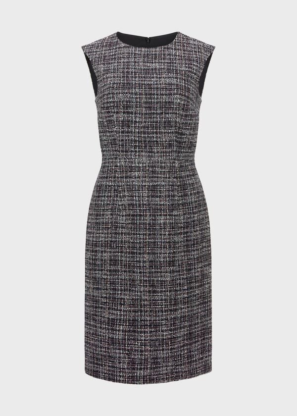 Hobbs Ava Dress Black Multi