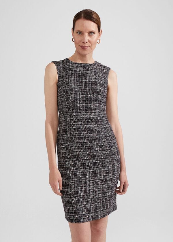Hobbs Ava Dress Black Multi