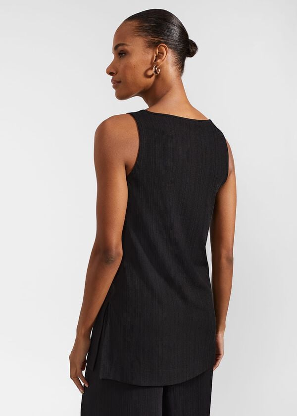 Hobbs Avery Tunic Top Black