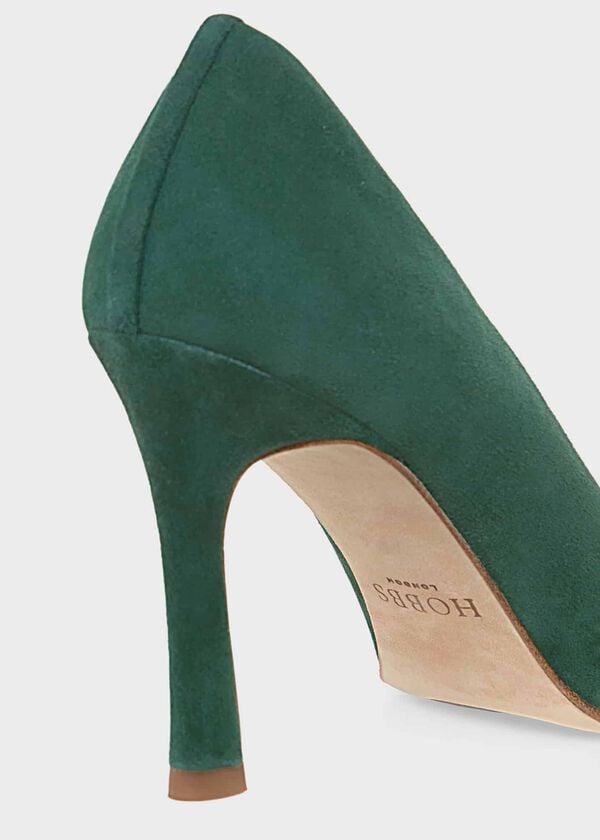 Hobbs Beaufort Court Shoes Forest Green