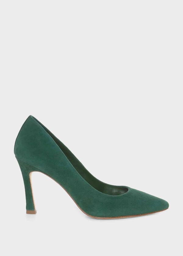 hobbs Beaufort Court Shoes Forest Green