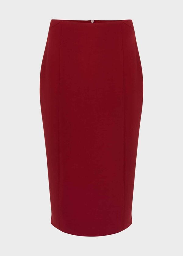 Hobbs Becky Skirt Rhubarb Red