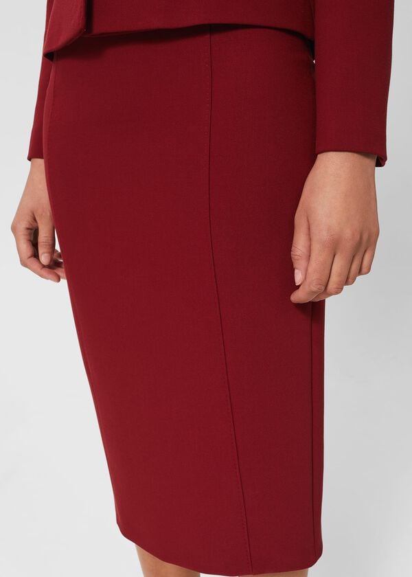 Hobbs Becky Skirt Rhubarb Red