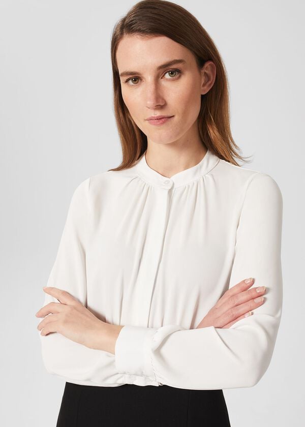 Hobbs Bella Dress Ivory Black