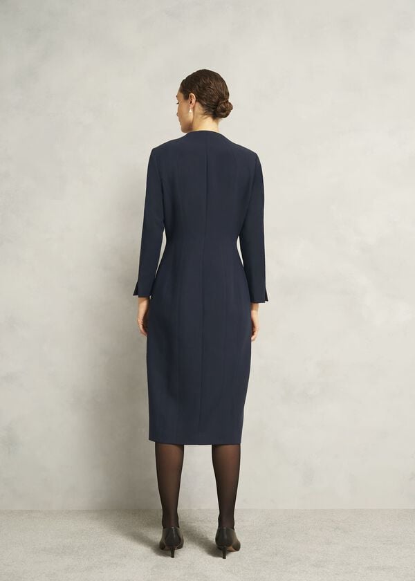 Hobbs Berkely Dress Navy