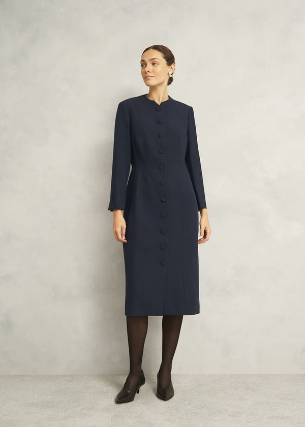 hobbs Berkely Dress Navy