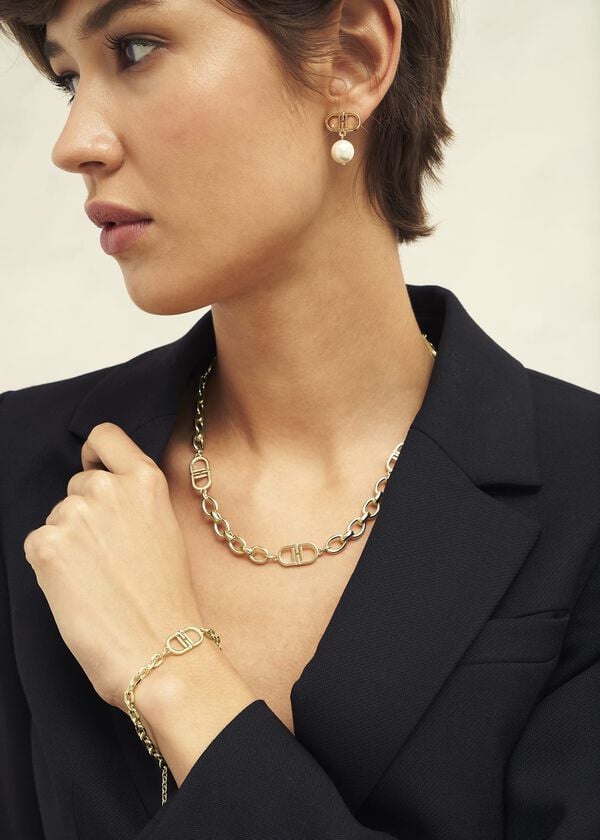 Hobbs Bette Chain Bracelet Gold