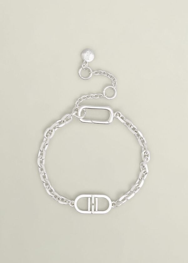 Hobbs Bette Chain Silver Plated Bracelet Silver