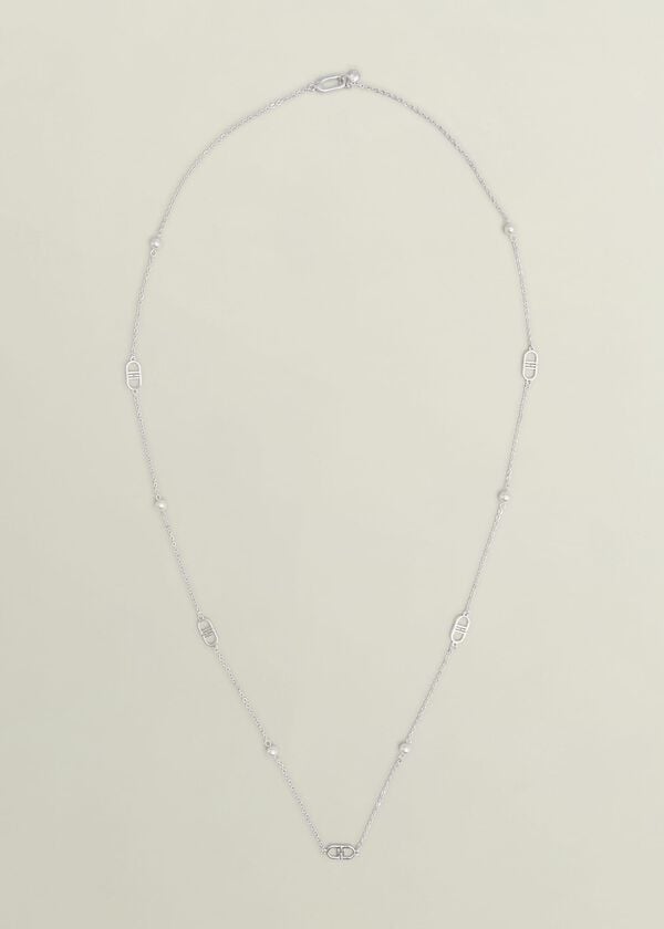 hobbs Bette Long Silver Plated Necklace Silver