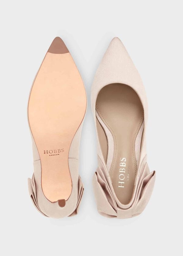 Hobbs Bianca Court Shoes Oyster