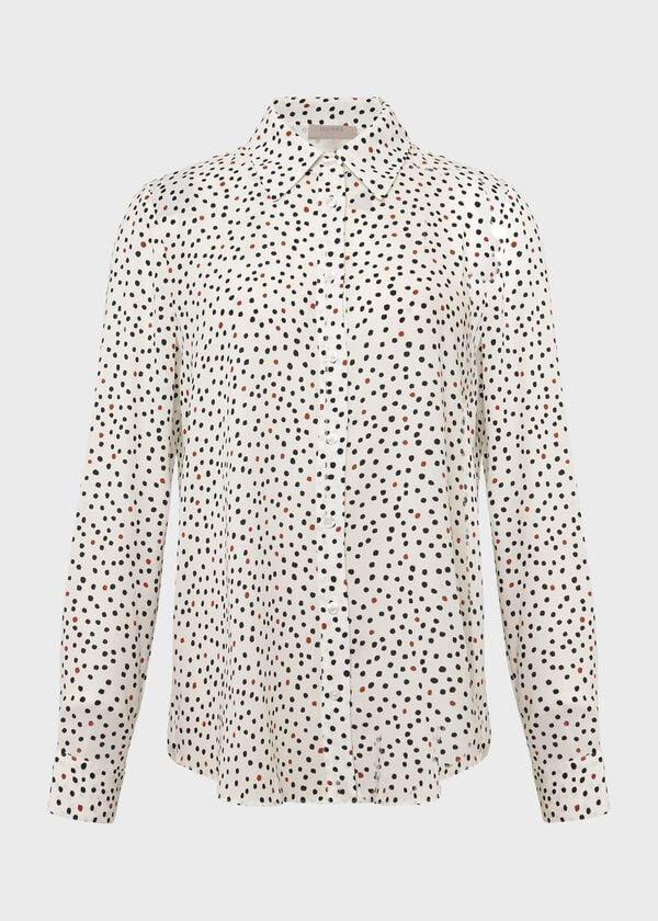 Hobbs Brenna Shirt Ivory Multi