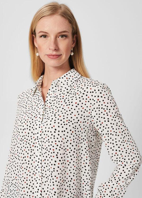 Hobbs Brenna Shirt Ivory Multi