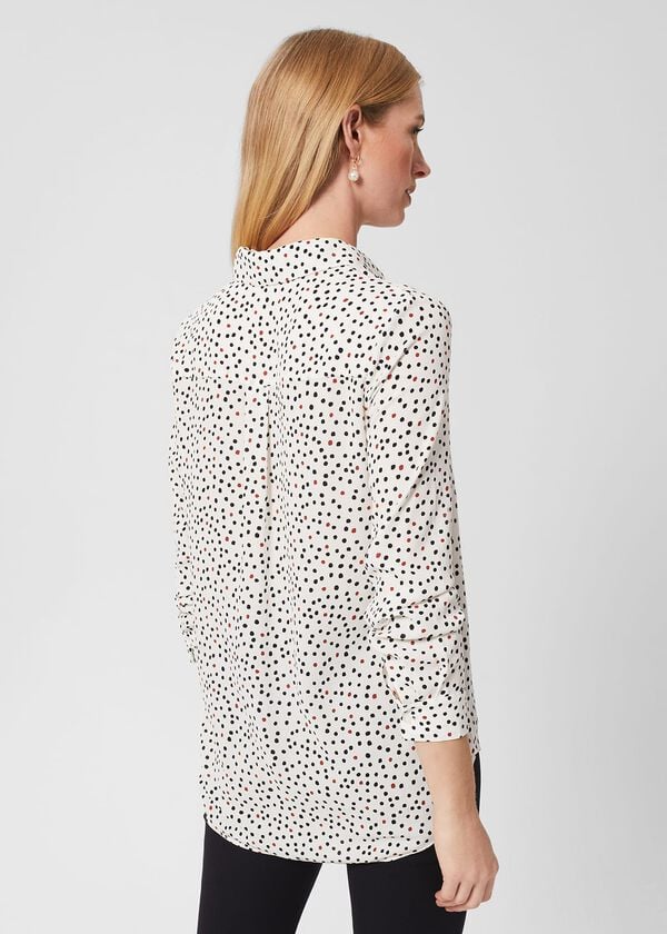 Hobbs Brenna Shirt Ivory Multi