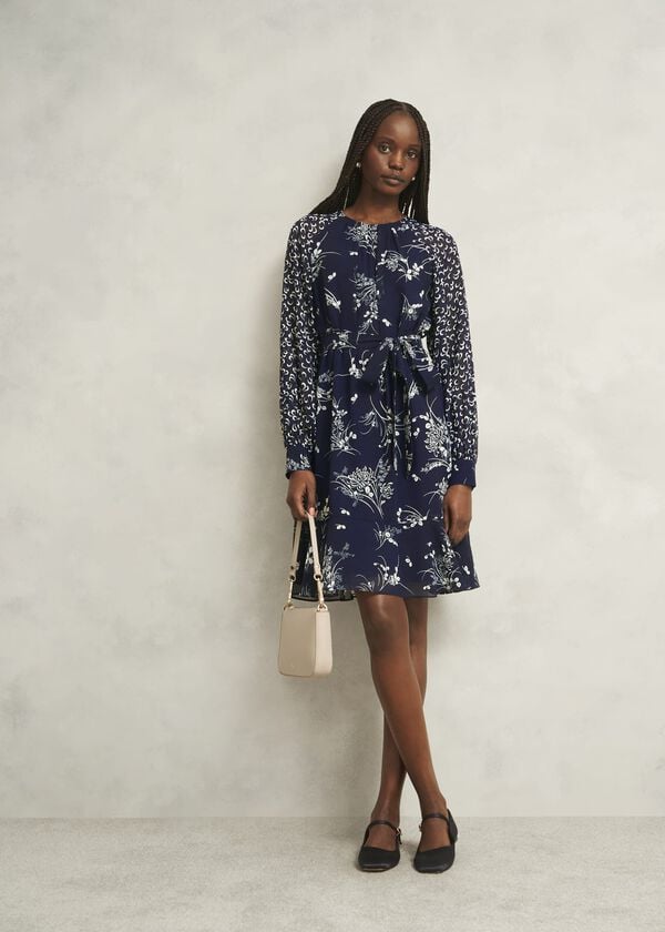 Hobbs Briella Leather Bag Light Beige