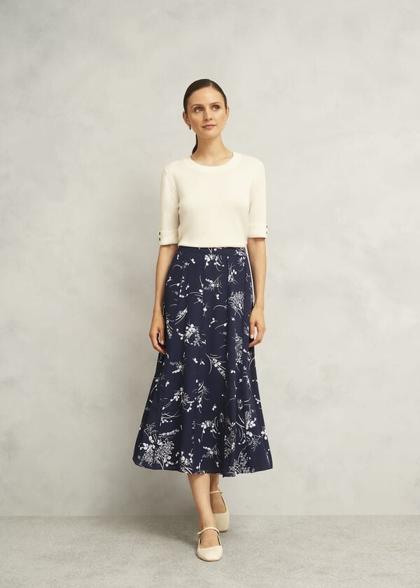Hobbs Brielle Skirt Midnight Multi