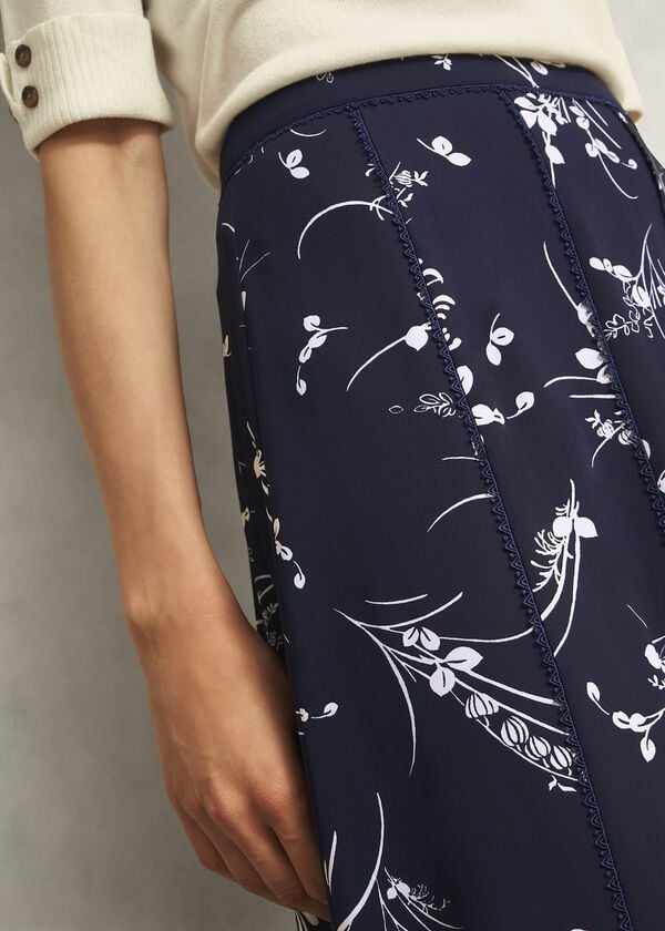Hobbs Brielle Skirt Midnight Multi