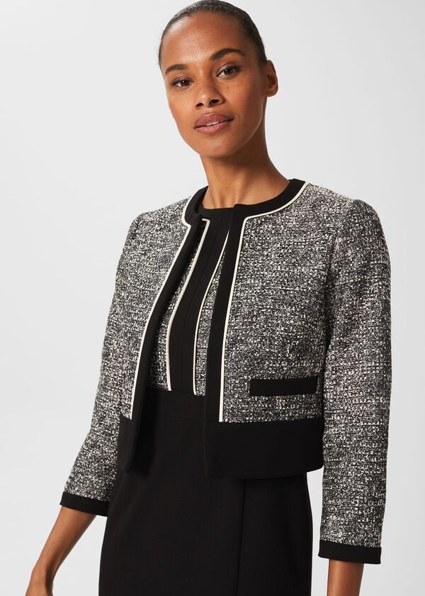 Hobbs Brienna Jacket Black Ivory