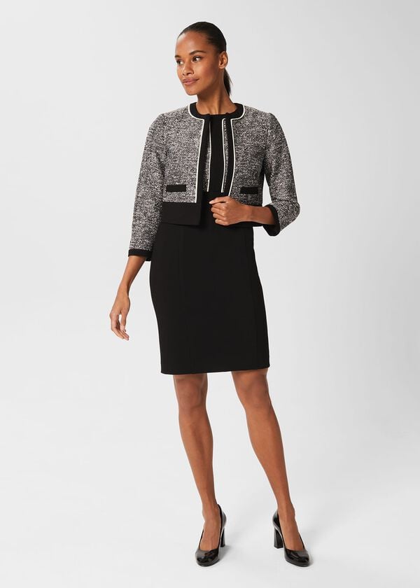 hobbs Brienna Jacket Black Ivory