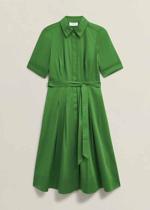 Hobbs Brigitta Dress Lush Green