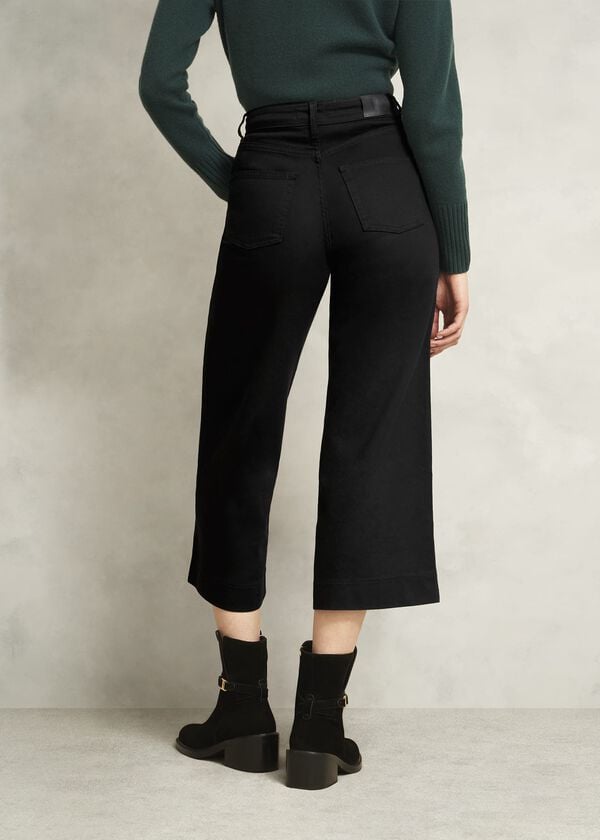 Hobbs Brinley Crop Jeans Black