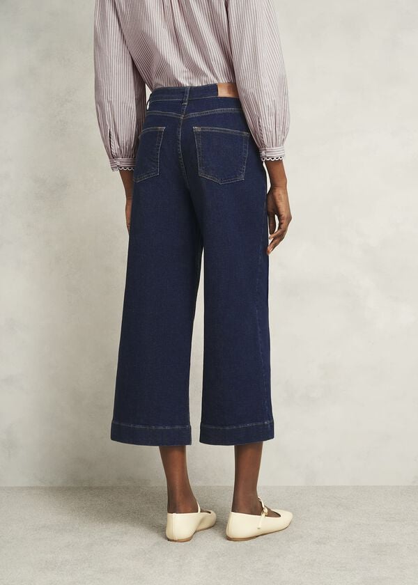 Hobbs Brinley Crop Jeans Indigo