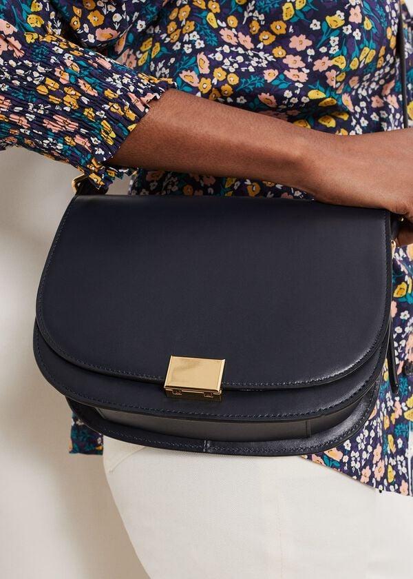 Hobbs Brompton Crossbody Bag Navy