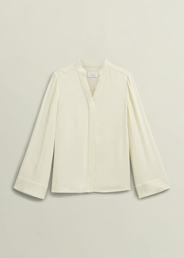 Hobbs Buttermere Blouse Buttercream