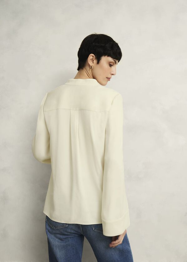 Hobbs Buttermere Blouse Buttercream