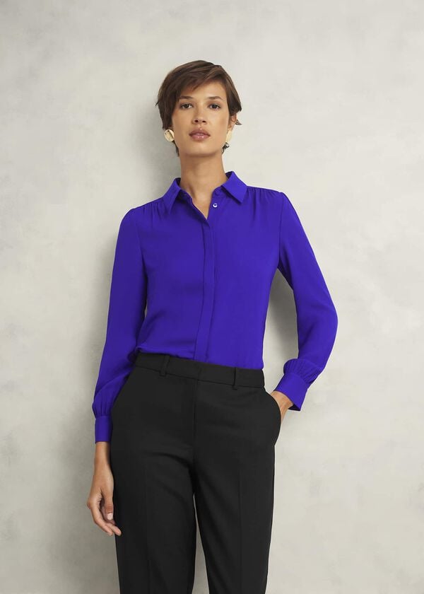 hobbs Caitlyn Shirt Nordic Blue
