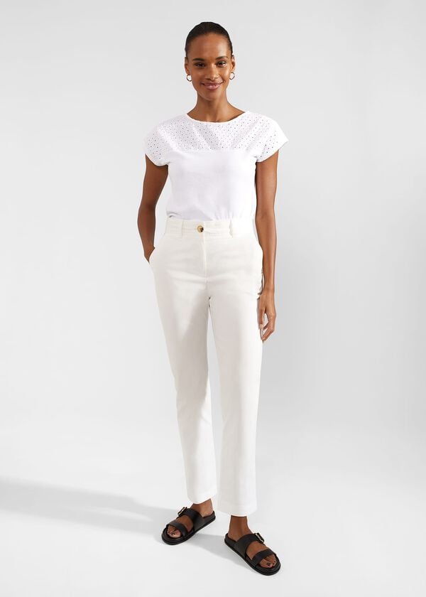 hobbs Calla Chino Milky White