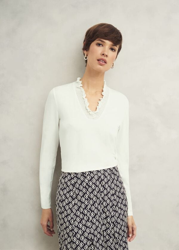 hobbs Candice Top Hobbs Ivory