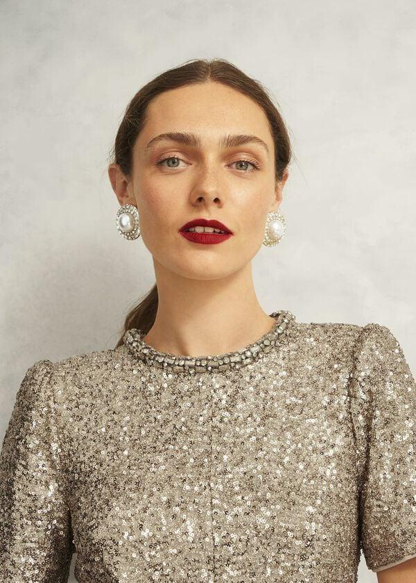 Hobbs Carina Earrings Ivory