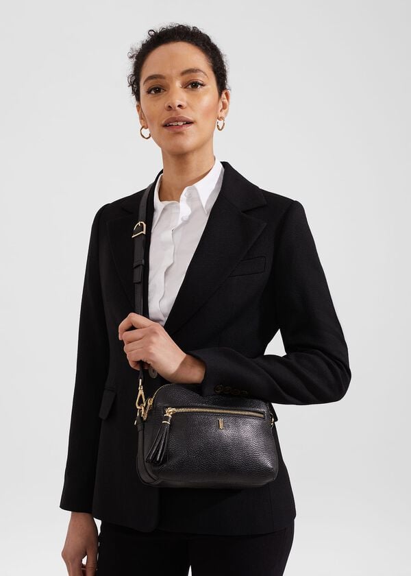 hobbs Carlton Crossbody Bag Black