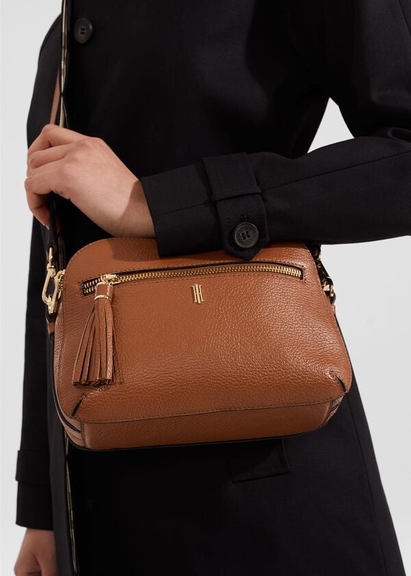Hobbs Carlton Crossbody Bag Tan