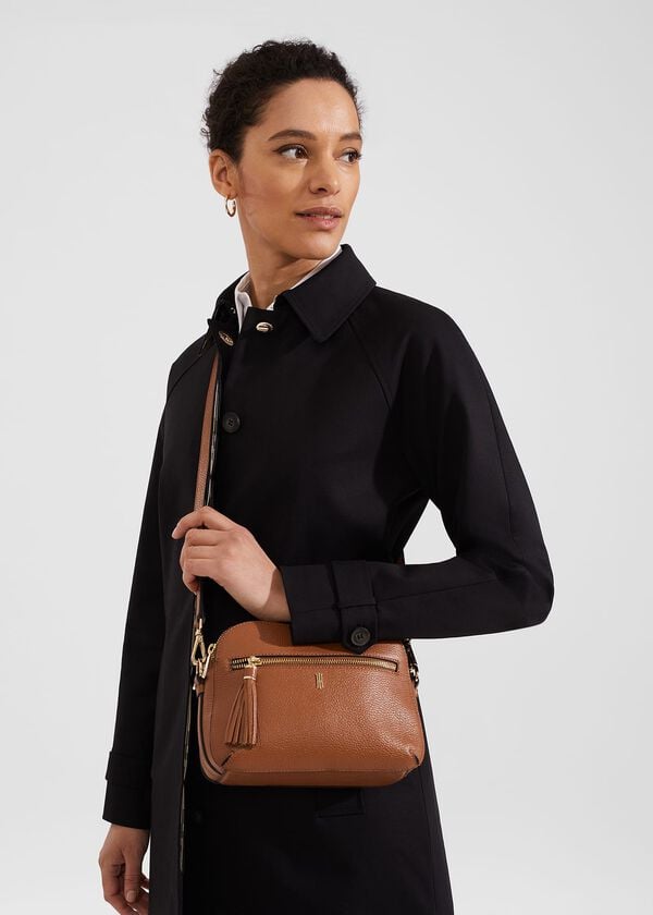 hobbs Carlton Crossbody Bag Tan