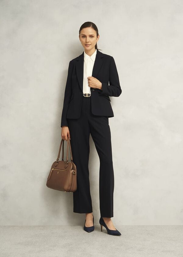 Hobbs Carlton Large Leather Bag Tan