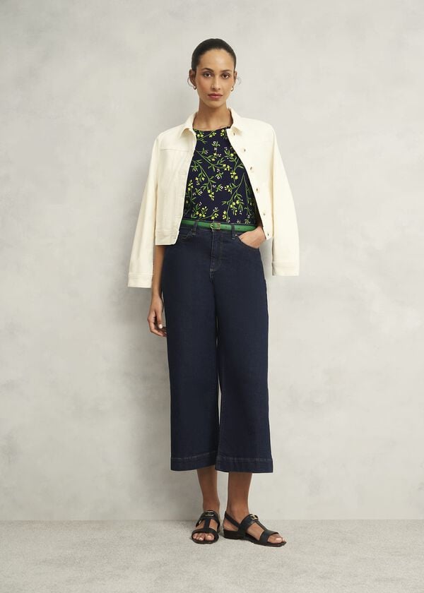 Hobbs Carmina Leather Hip Belt Laurel Green