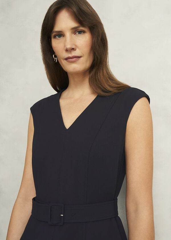 Hobbs Carolyn Dress Navy