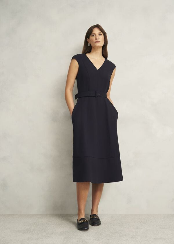 hobbs Carolyn Dress Navy